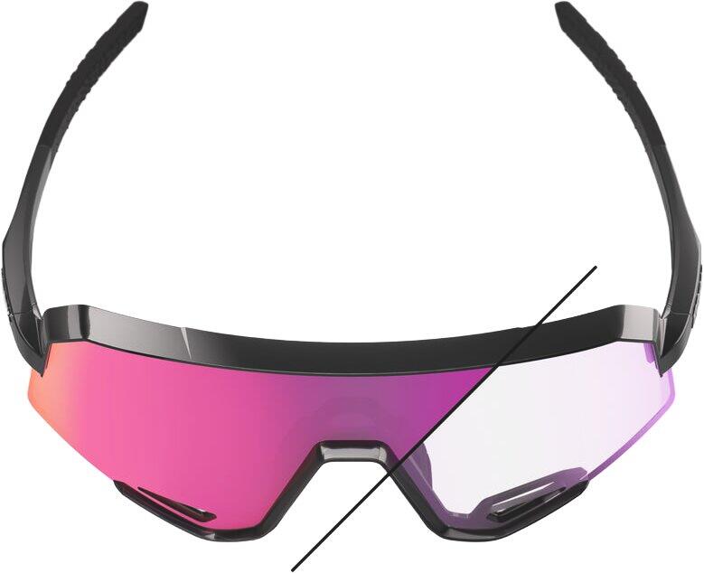 Slendale Gloss Black - Photochromic Purple Mirror 4/4