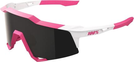 Lunettes Speedcraft Puddy Pink White - Smoke Lens