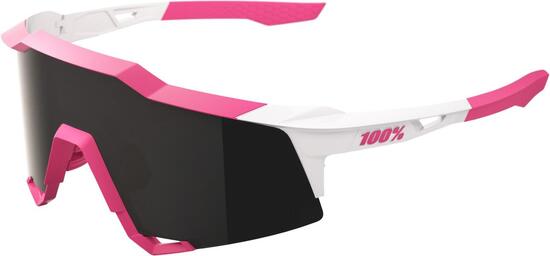 Lunettes Speedcraft Puddy Pink White - Smoke Lens