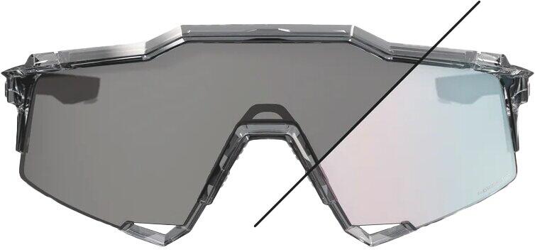 Glasses Speedcraft Polished Translucent Grey - Rose Gold Photochromic Mirror 2/3