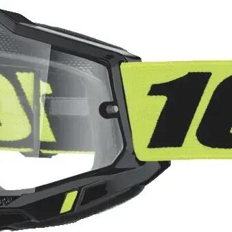Accuri 2 Enduro MTB Goggle Neon Yellow - Clear Lens
