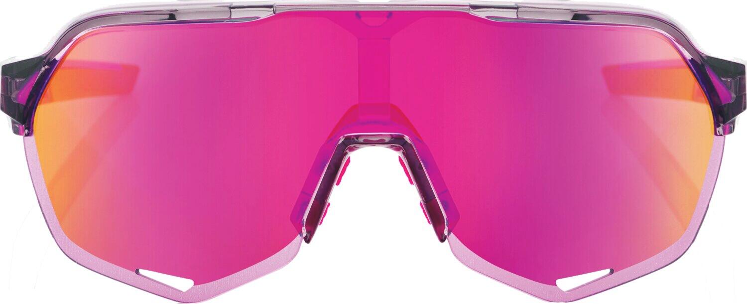 Glasses S2 Polished Translucent Grey -Purple Multilayer Mirror Lens 2/3