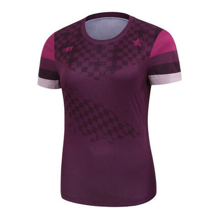 Damen T-Shirt P-Red Sun