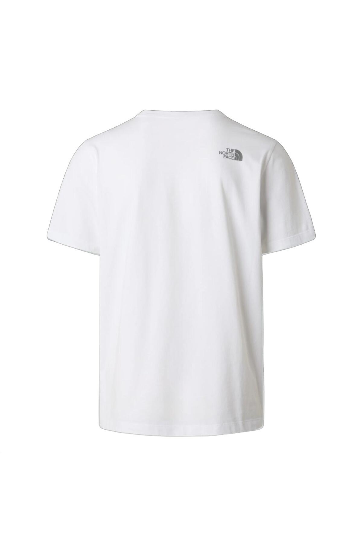 Koszulka turystyczna męska The North Face M Mountain Line Regular Tee 4/5