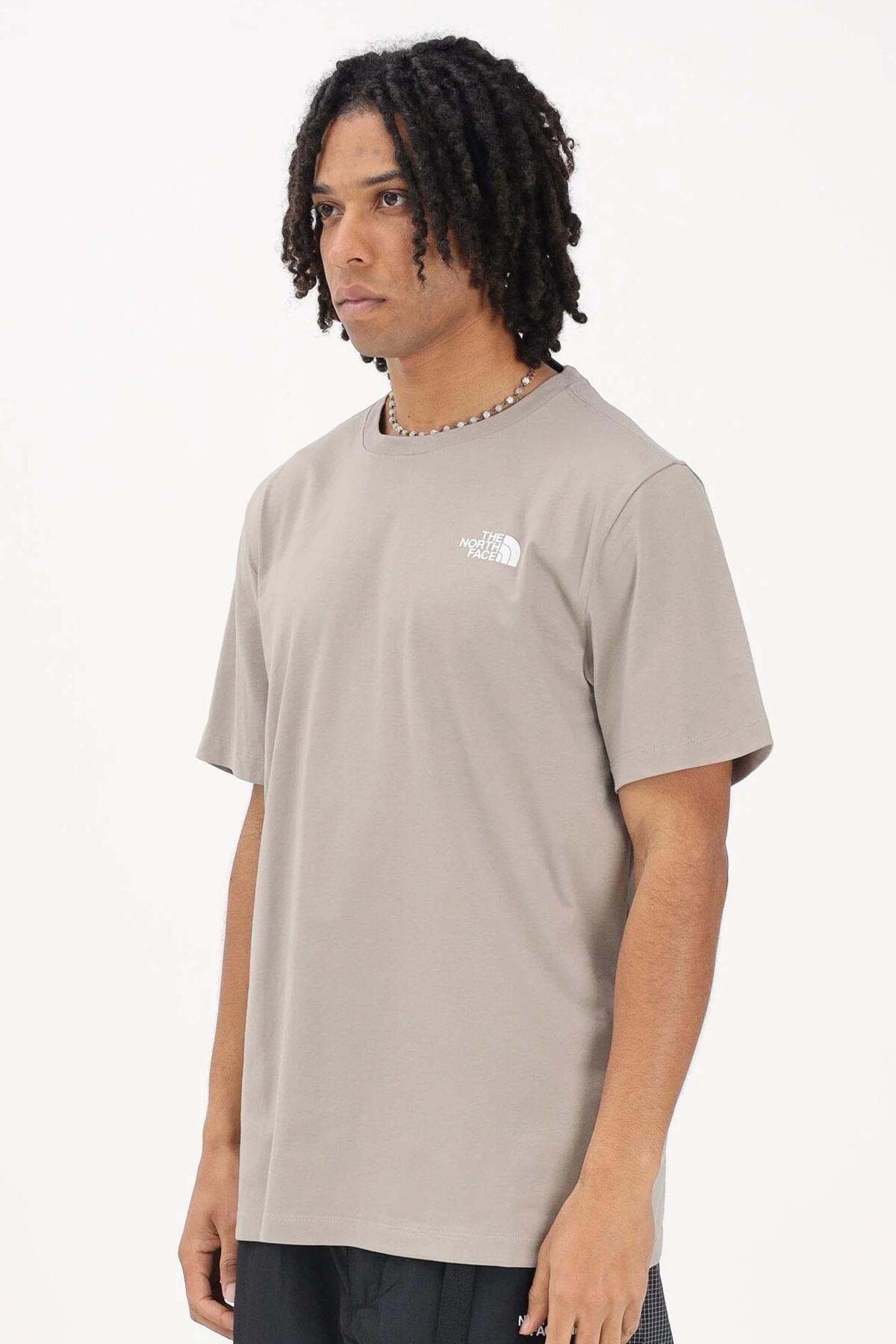 Camiseta The North Face Modelo Nf0a8b6k2mb1 Cor Bege 4/6
