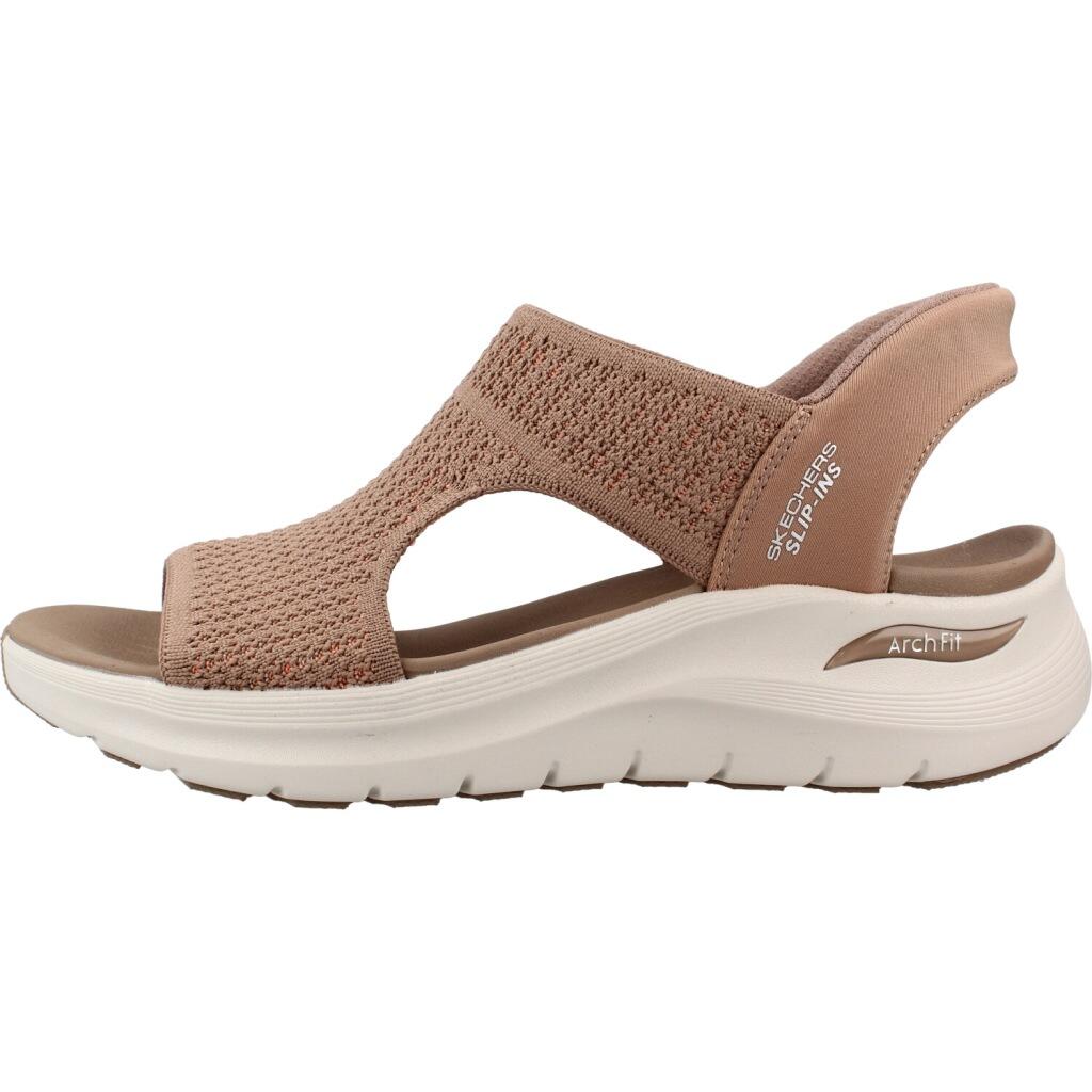 Sandały SKECHERS 119466S Brązowy 2/5