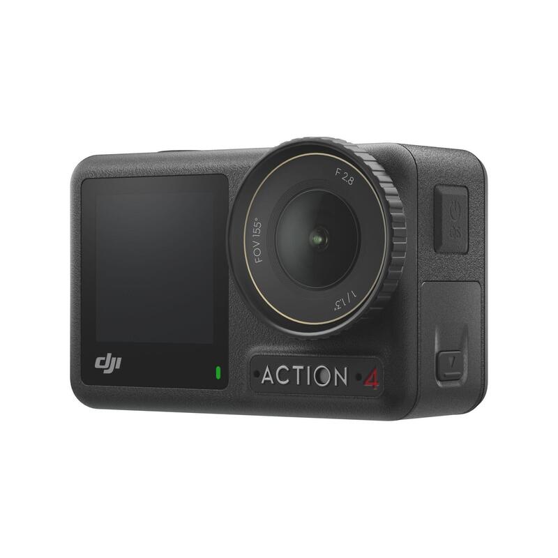 Cameră de acțiune DJI Osmo Action 4 4K Ultra HD rezistentă la apă neagră