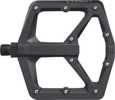 Paar crankbrothers stamp 3 black magnesium pedalen
