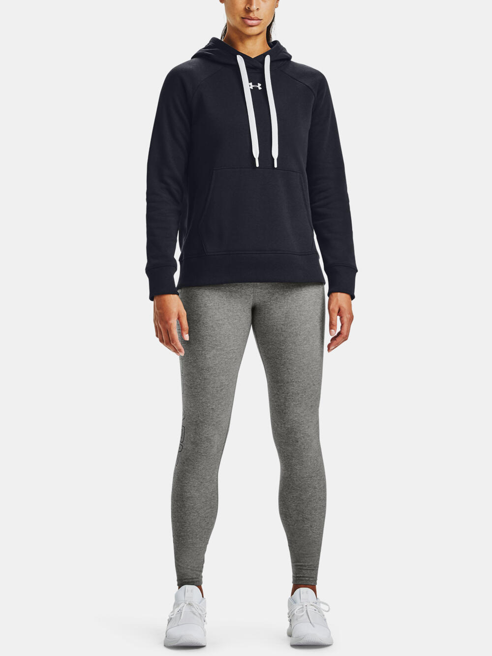 Under Armour sweatshirt mulher, corte largo, capuz ajustável 6/7