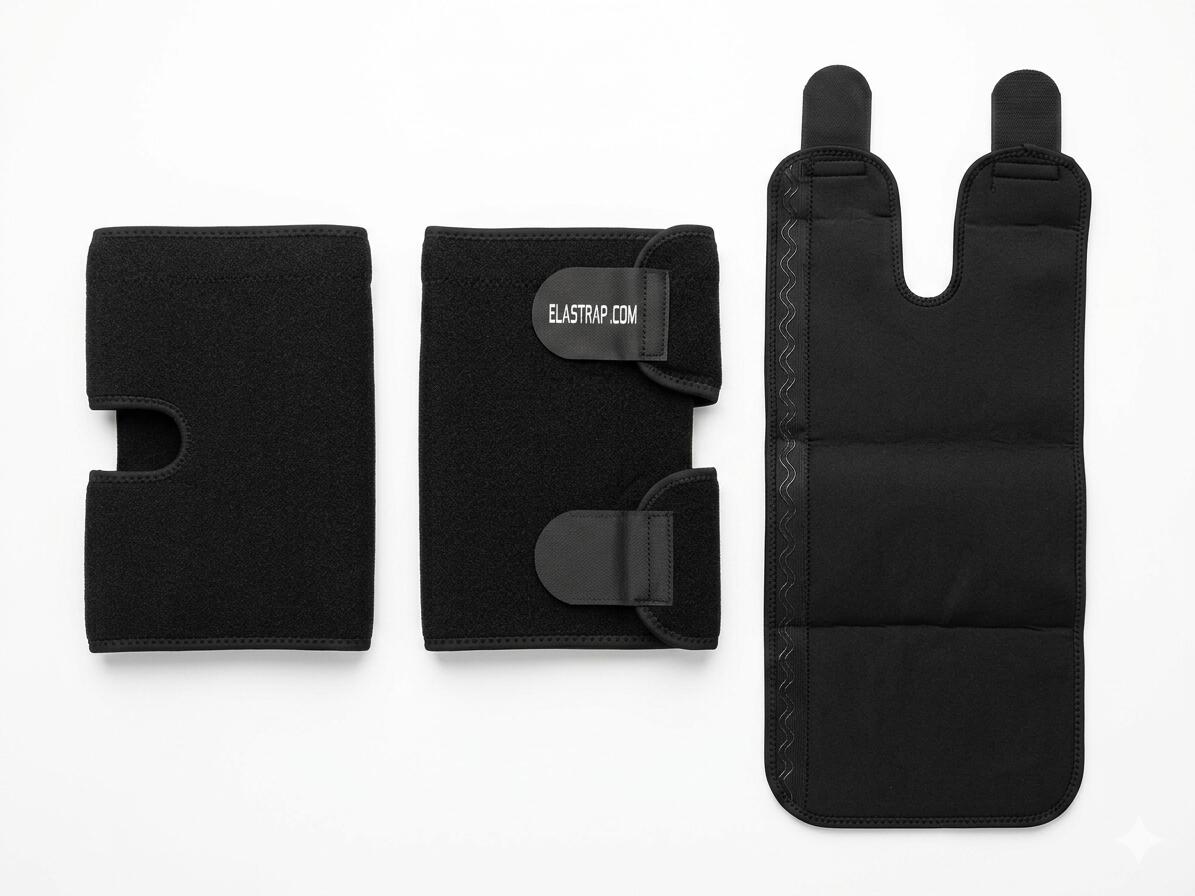Attelle de protection cuisse - Protège ischio-jambiers, quadriceps - Compression 5/6