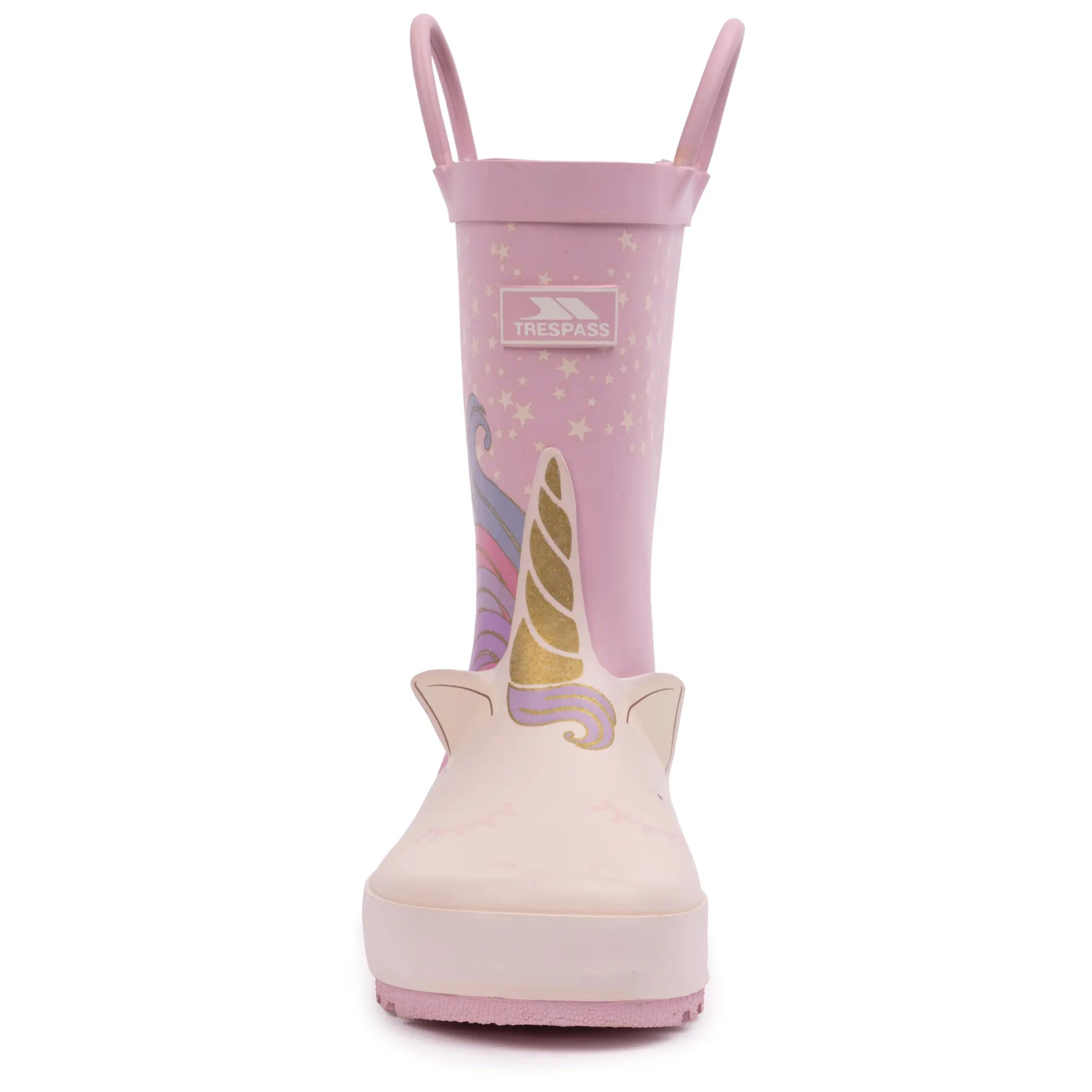Trespass Character - Unisex pentru copii Welly Unicorn 3/5
