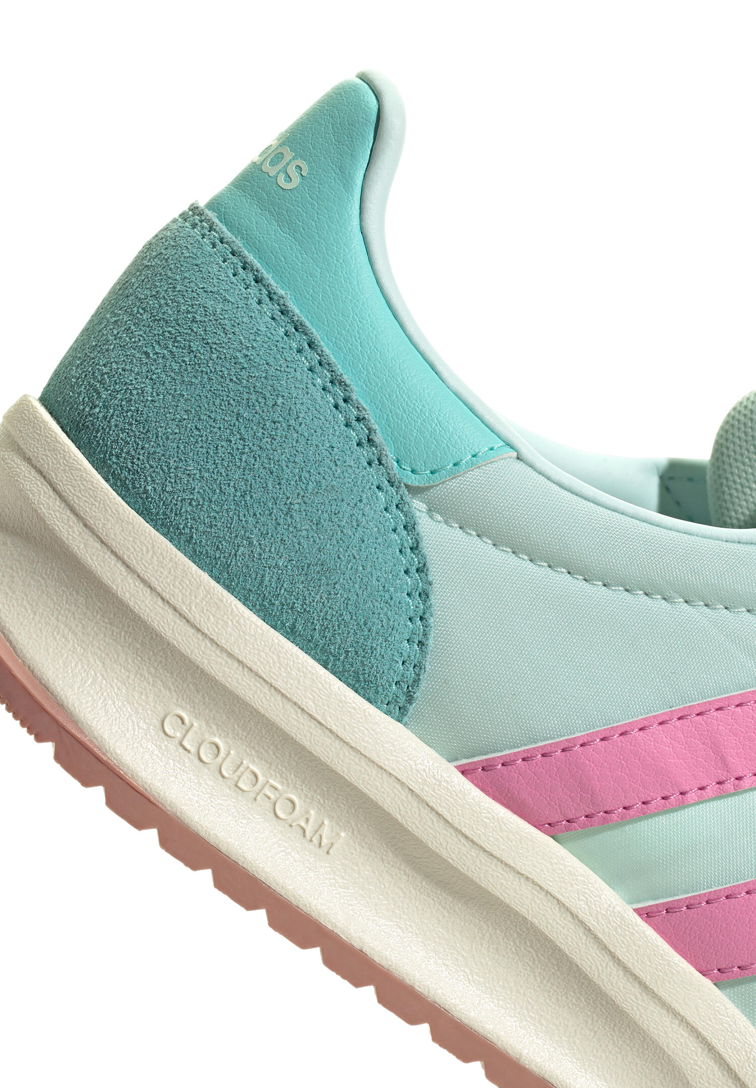 Adidas Damen Run 70s 2.0c Sneaker JR2424 Retro Sneaker  Hellblau/Pink 5/7