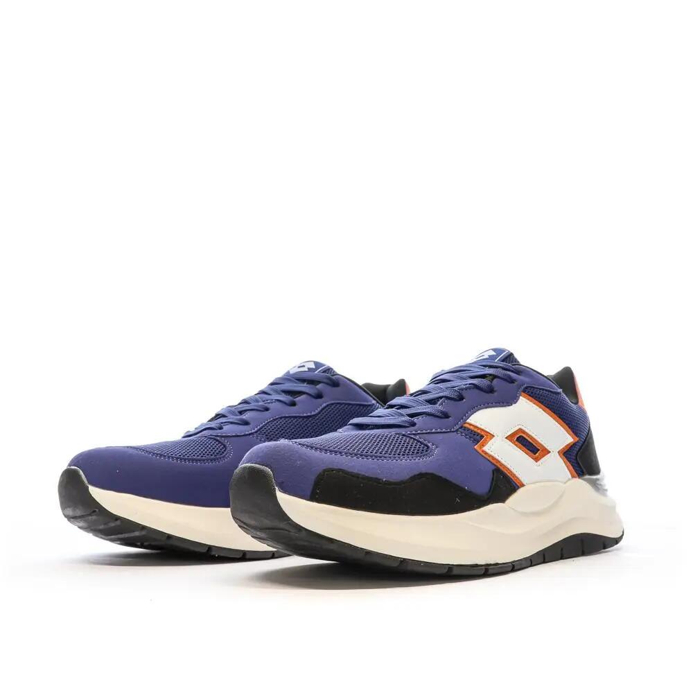 Zapatillas Lotto Twenty6 Hombre Azul Marino/Blancas/Naranjas 7/7
