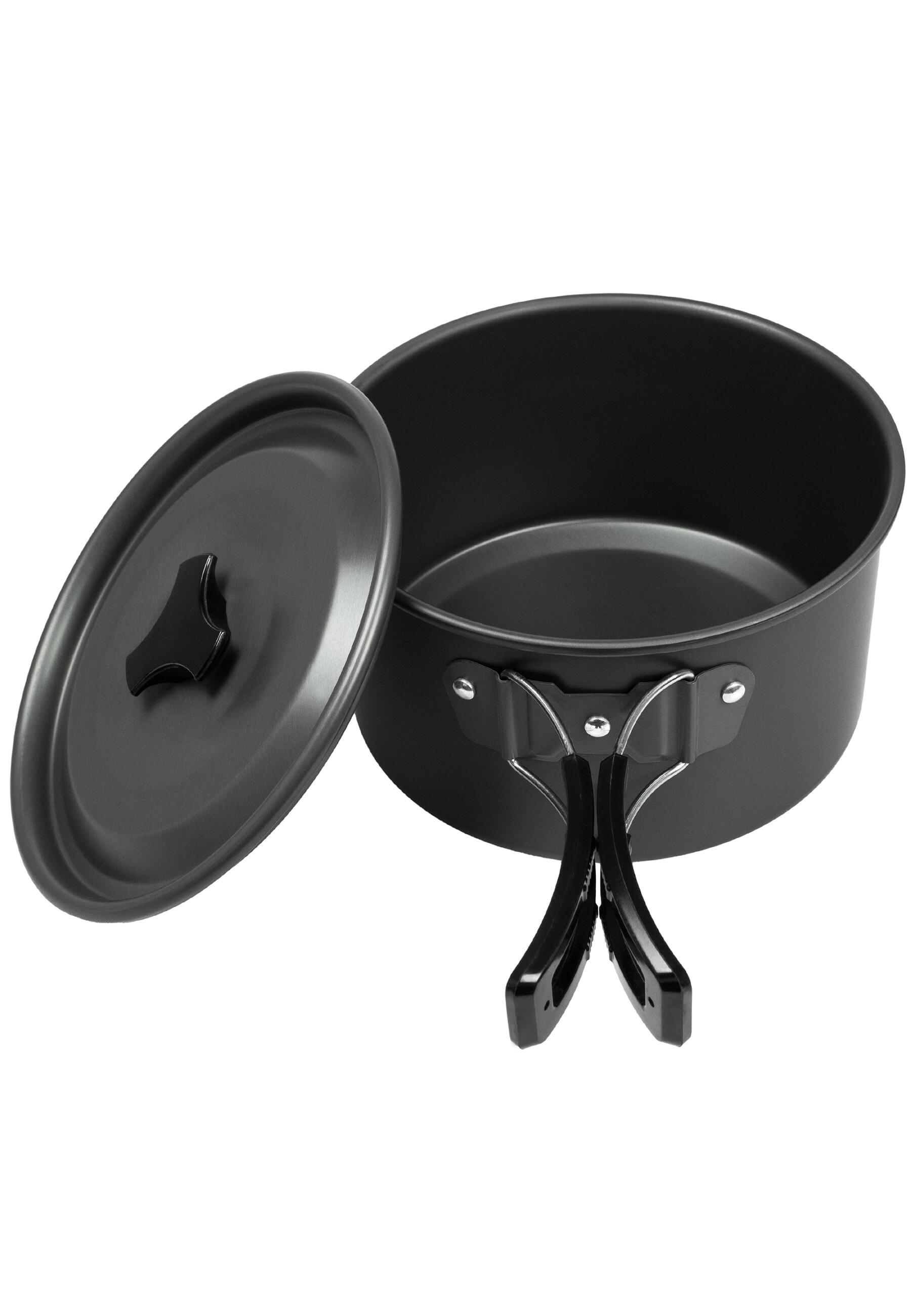 Camping Kochgeschirr, Teller, Becher und Besteck Set | Wander Geschirr Set 3/7