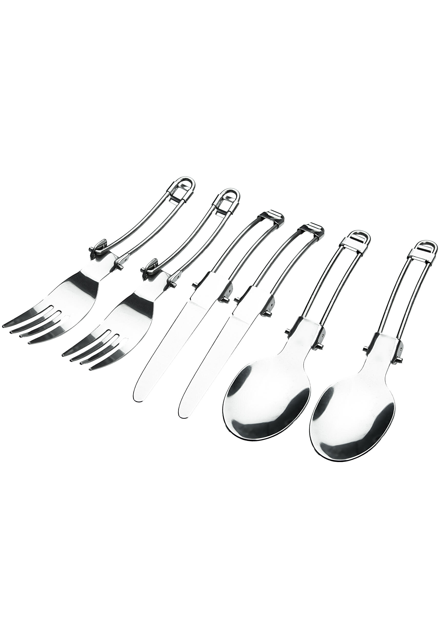Camping Kochgeschirr, Teller, Becher und Besteck Set | Wander Geschirr Set 7/7