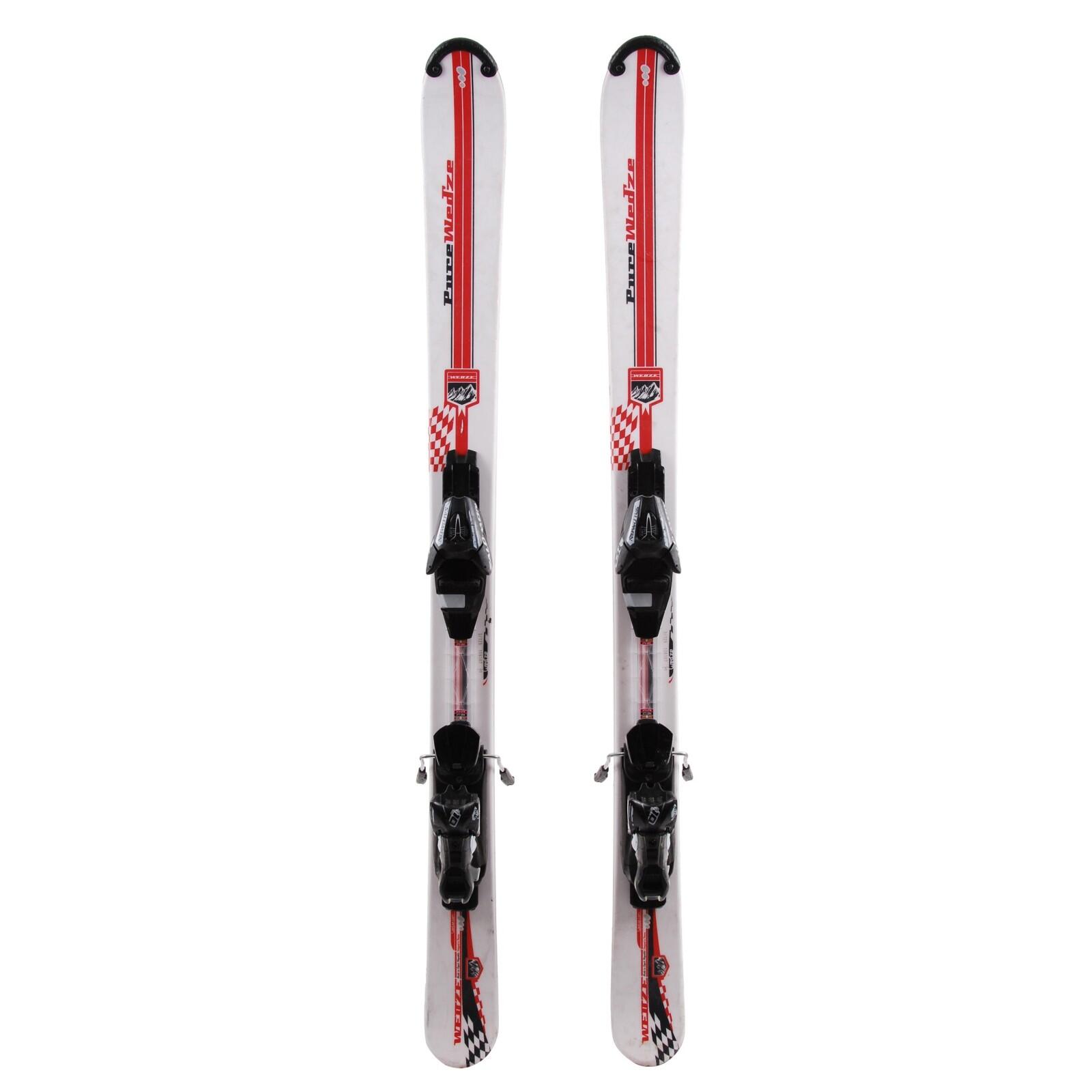 RECONDITIONNE - Mini Ski Wedze Pure + Fixations 1/5
