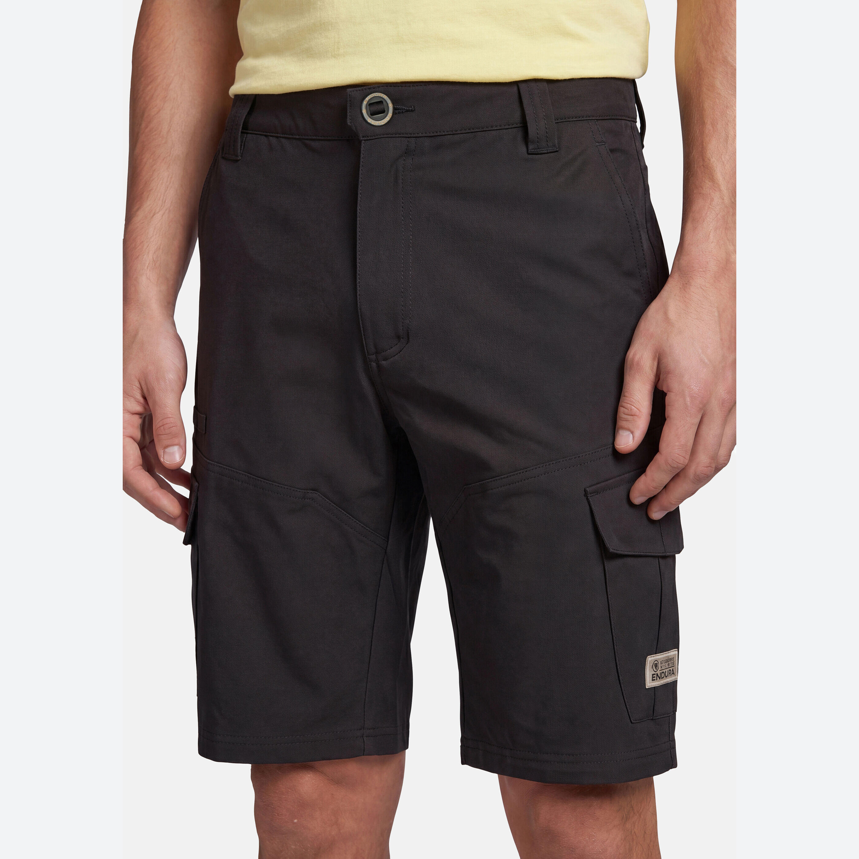 Pantaloncini da MTB Endura Loop Cargo neri da uomo 5/5