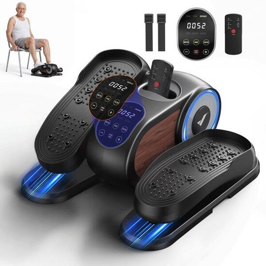 Mini vélo elliptique Merach électrique 12 niveaux avec écran LCD