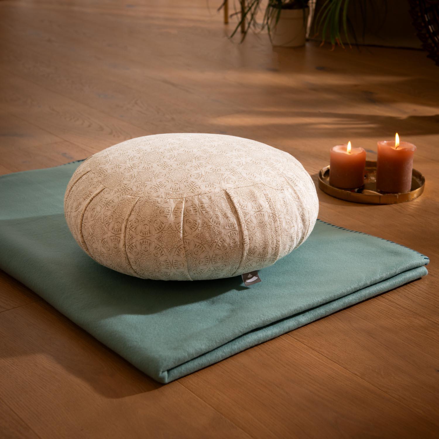 Meditační polštář Bódhi Zafu Maharadža 5/6