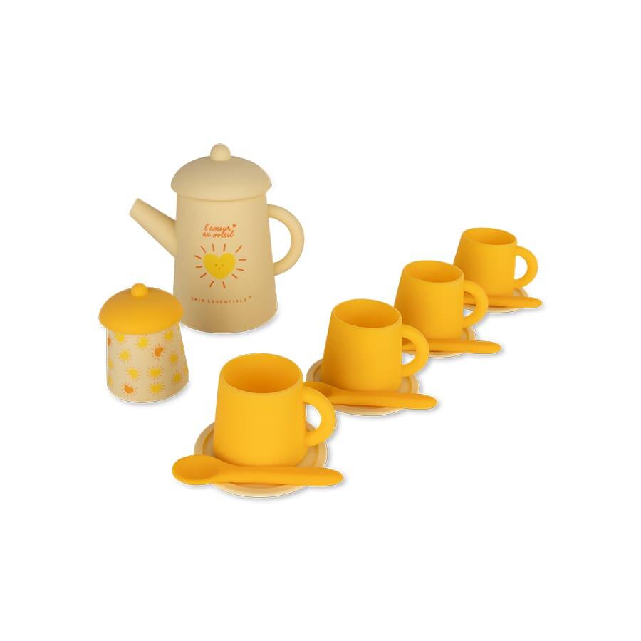 Swim Essentials Silicone Tea Playset - Solmate, 9 pcs