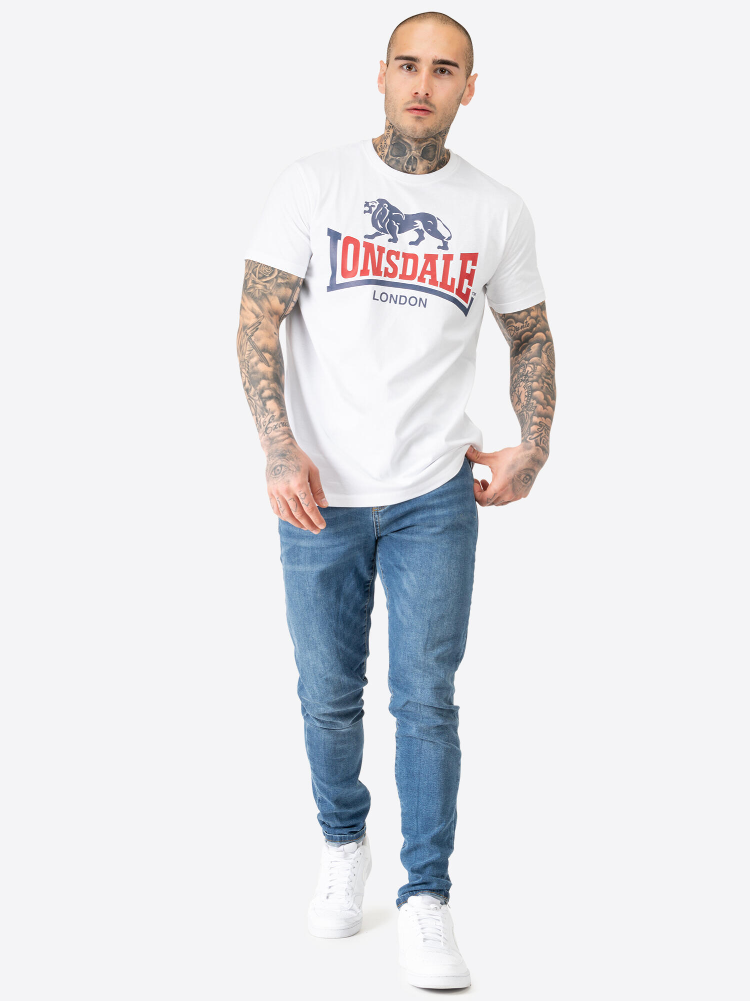 T-shirt Lonsdale Lion Two Tone Regular Fit 3/5