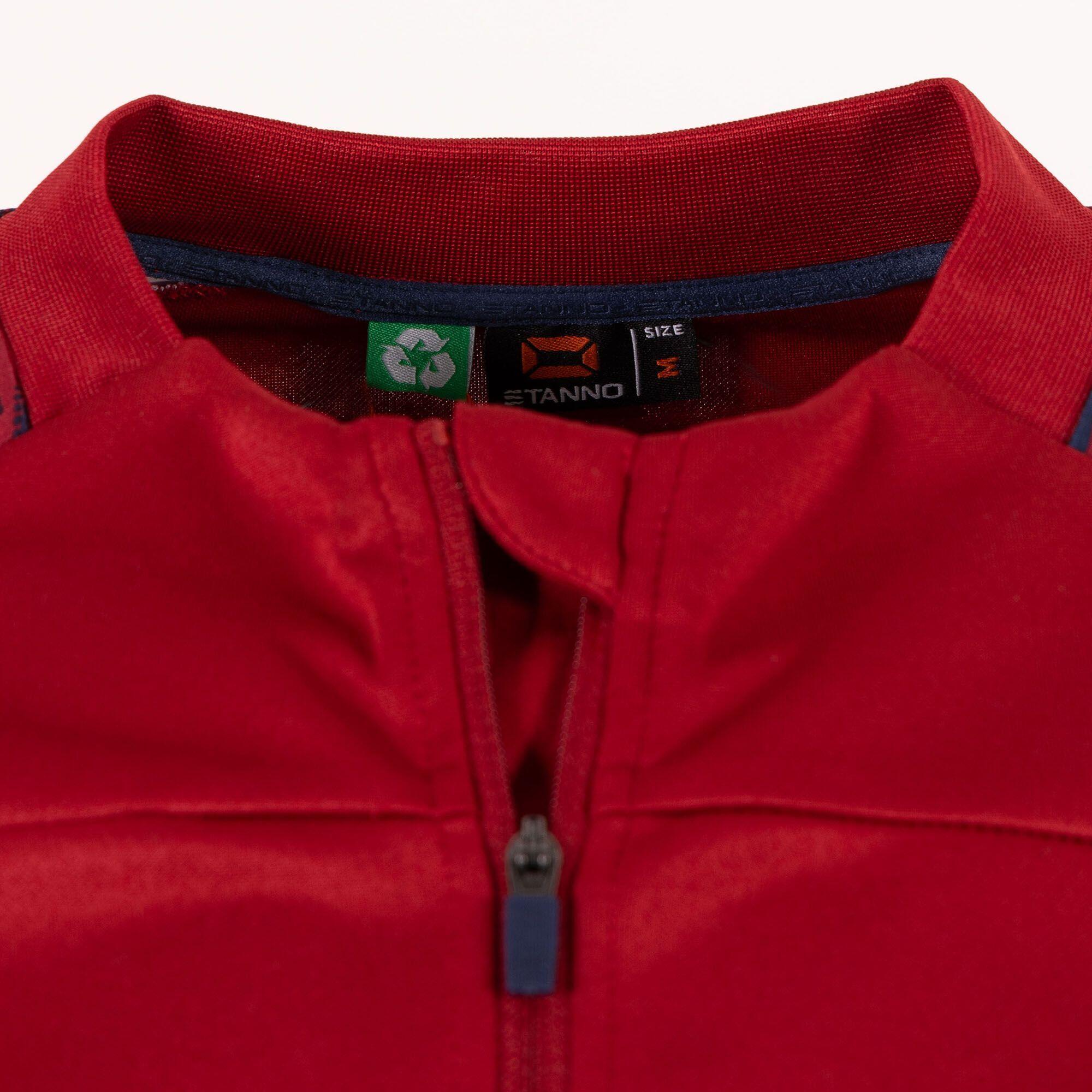 Stanno Bolt Ziptop Hommes - Tango Rouge / Marine 7/7