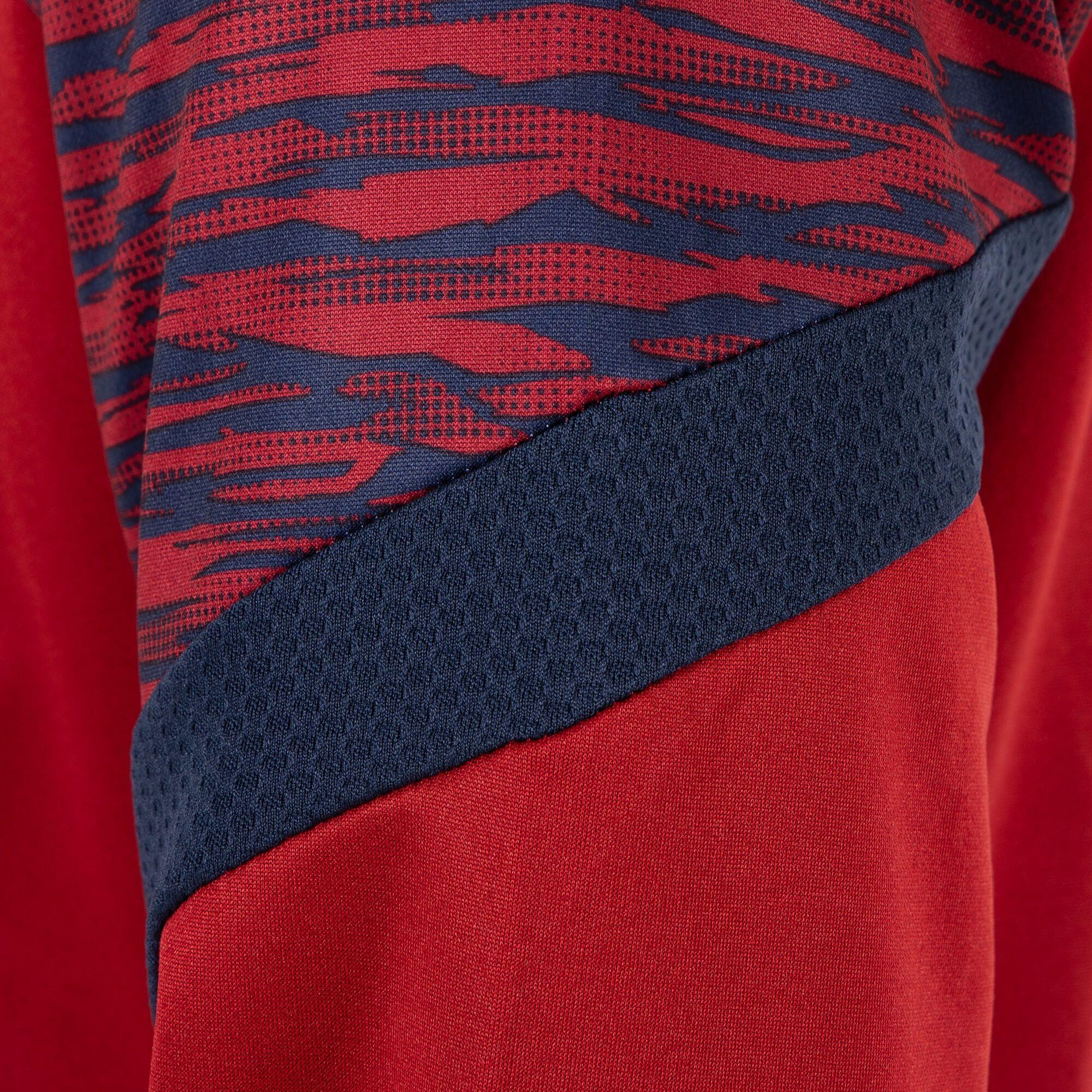 Stanno Bolt Ziptop Hommes - Tango Rouge / Marine 6/7