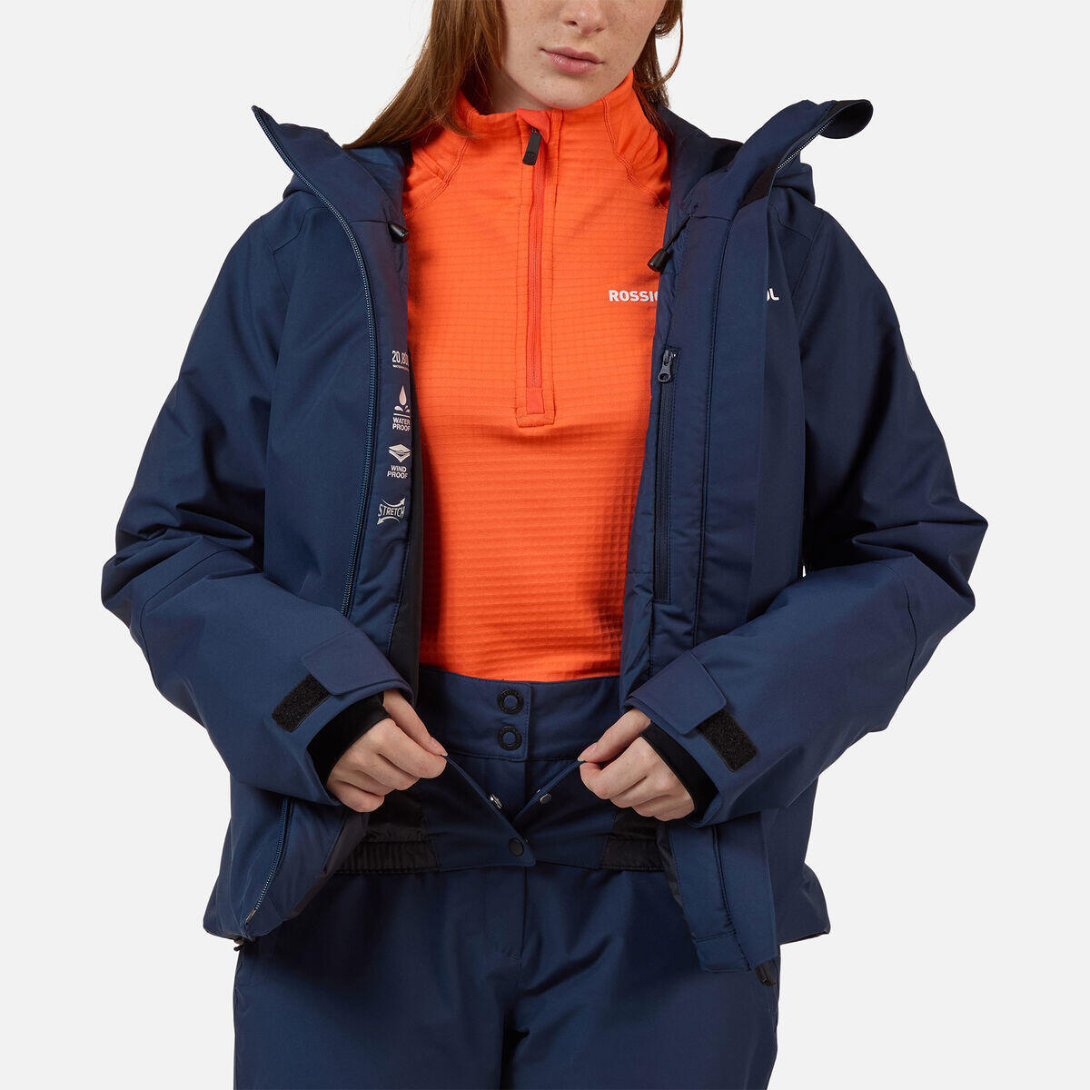 Chaqueta de esquí aislante para mujer Rossignol Rochrun 7/7