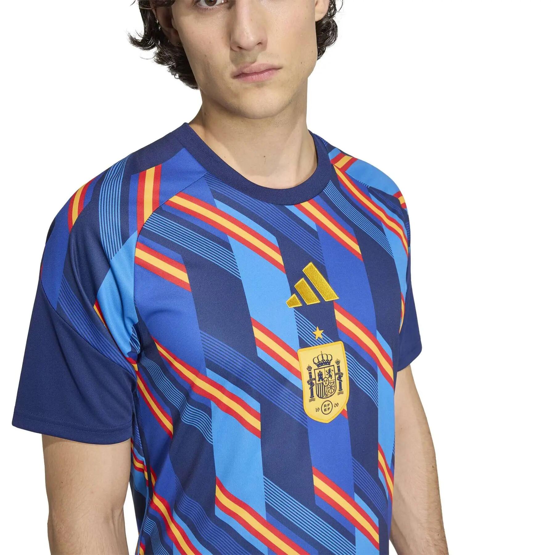 Spanje 26 Pre-Match Thuisshirt 7/7