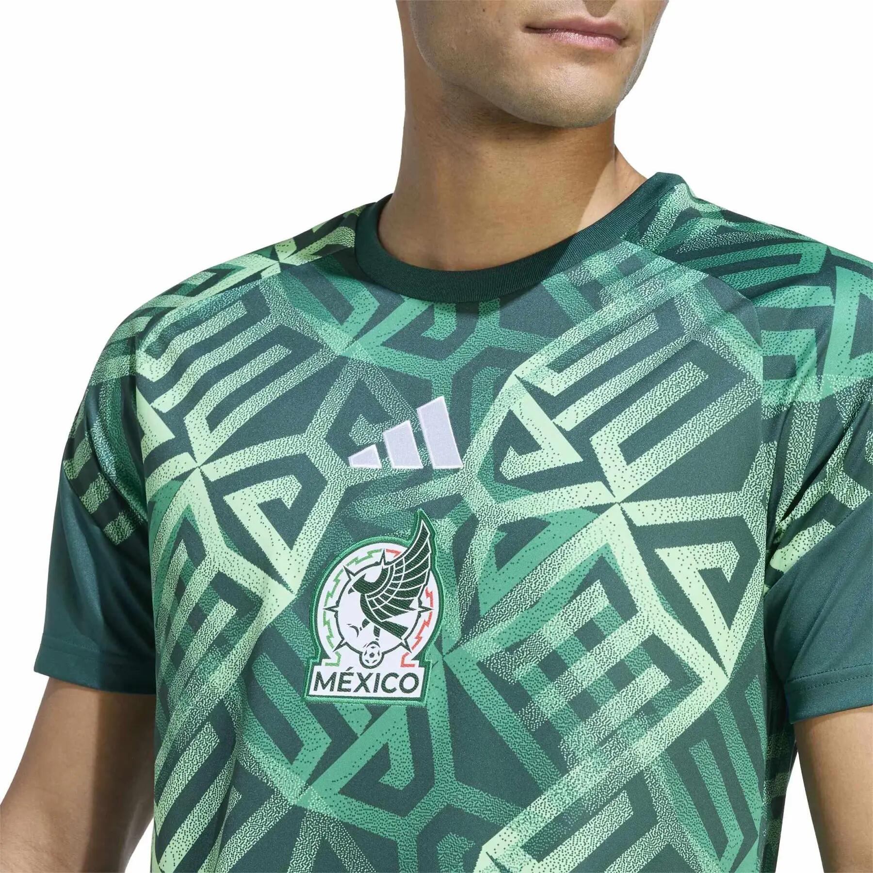 Camiseta calentamiento primera equipación México 26 7/7