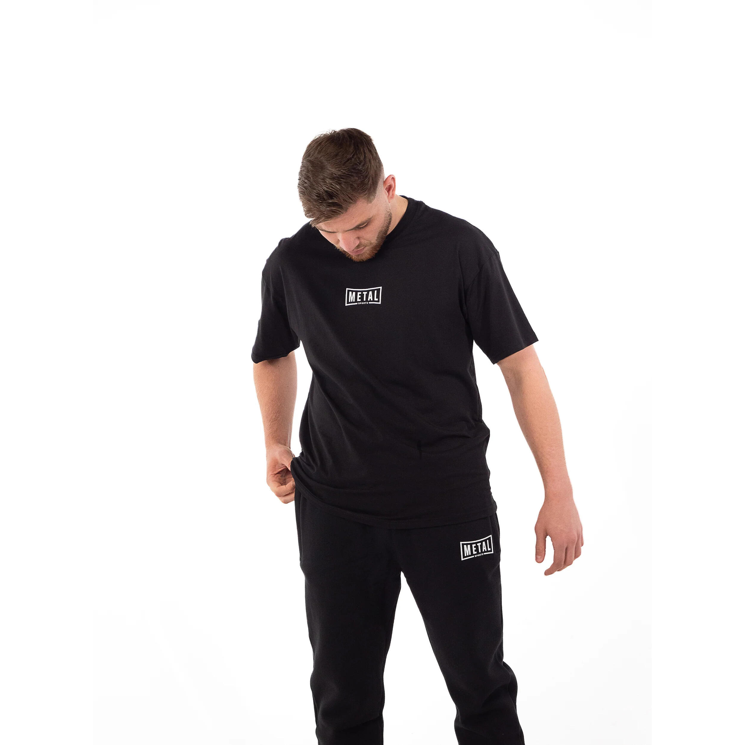 T-Shirt en coton, Oversize - MSTS301, Metal Boxe - Taille : M 2/5