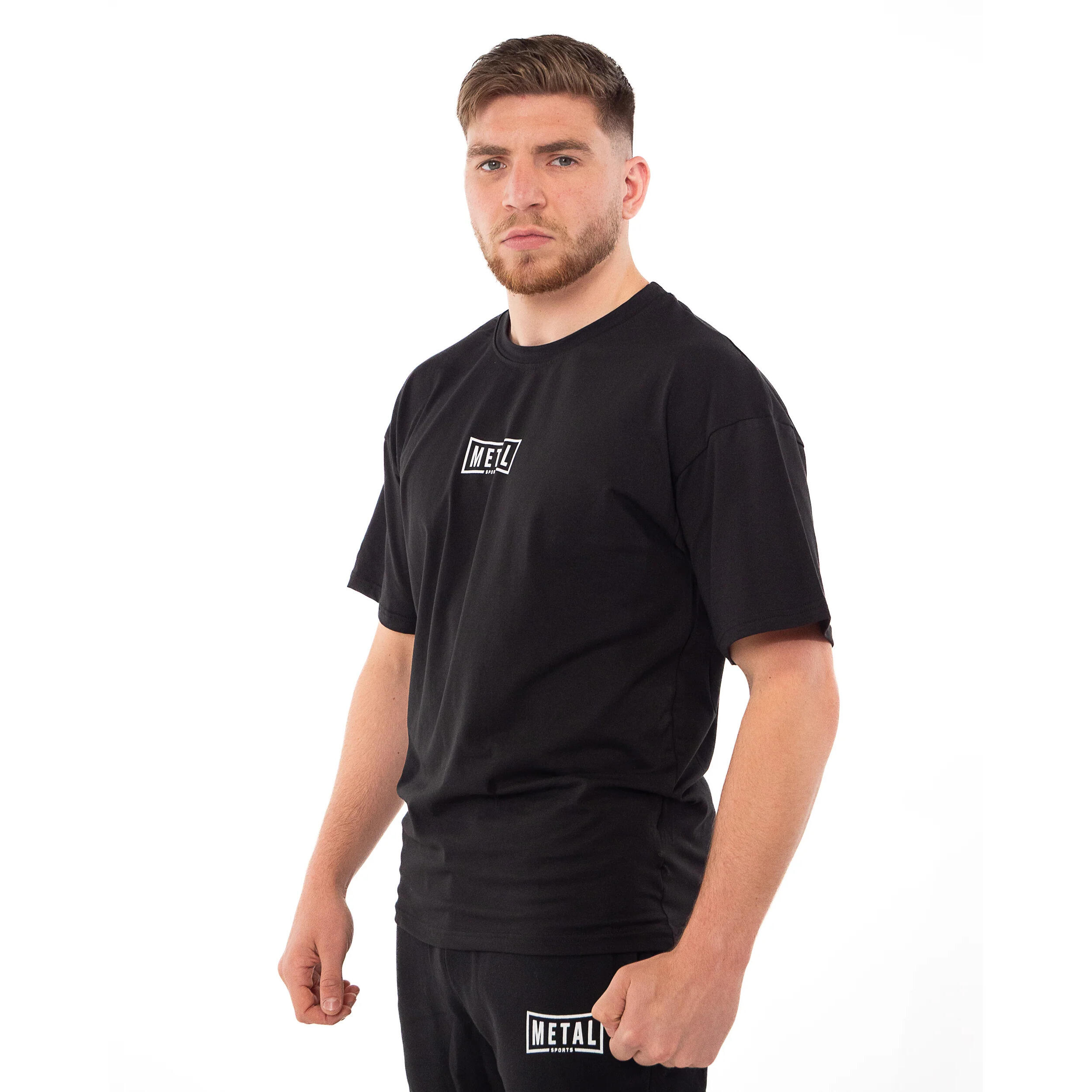 T-Shirt en coton, Oversize - MSTS301, Metal Boxe - Taille : M 4/5