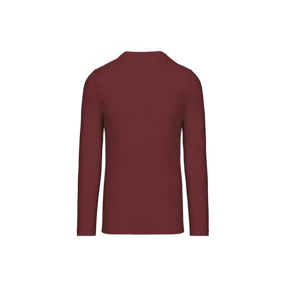 T-Shirt Kariban Col V manches longues 2/7