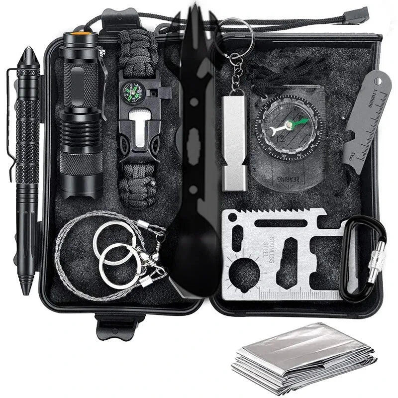 Car Survival First Aid Kit Outdoor Emergency SOS Gear