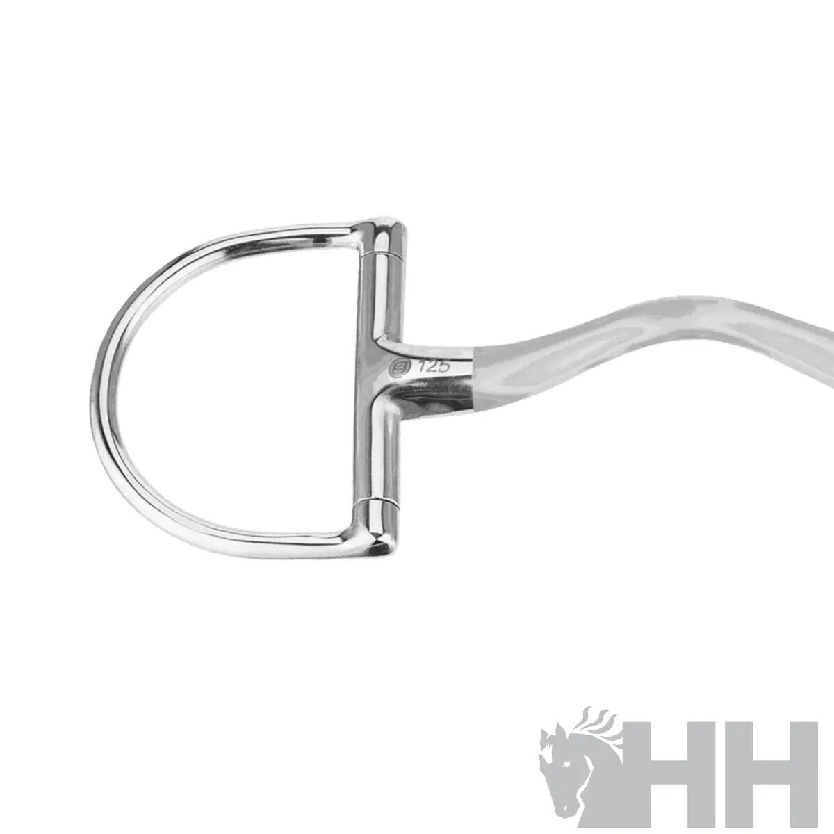 Bocado en D para caballo Sprenger Satinox 70 mm 2/2