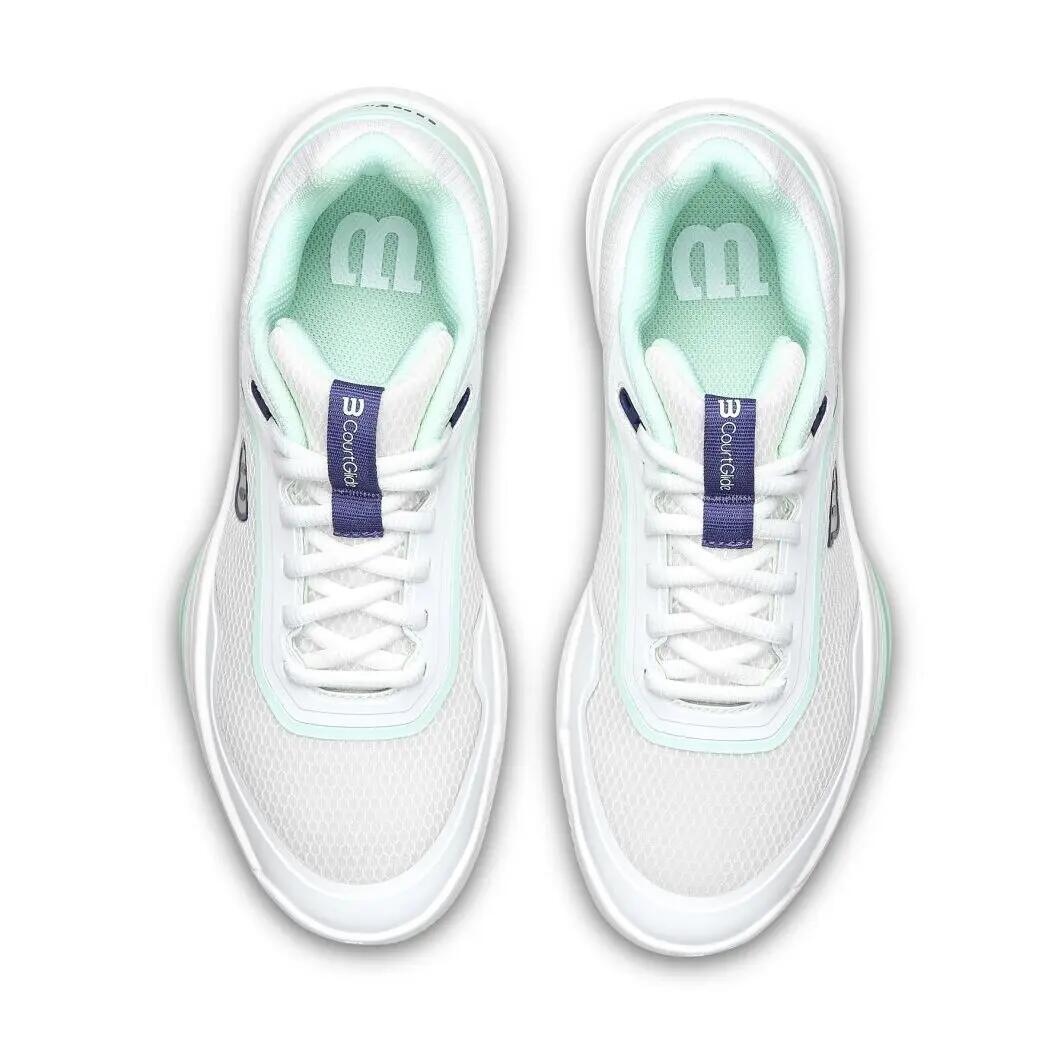 COURTGLIDE AC WHITE/SILVER WOMAN 5/7