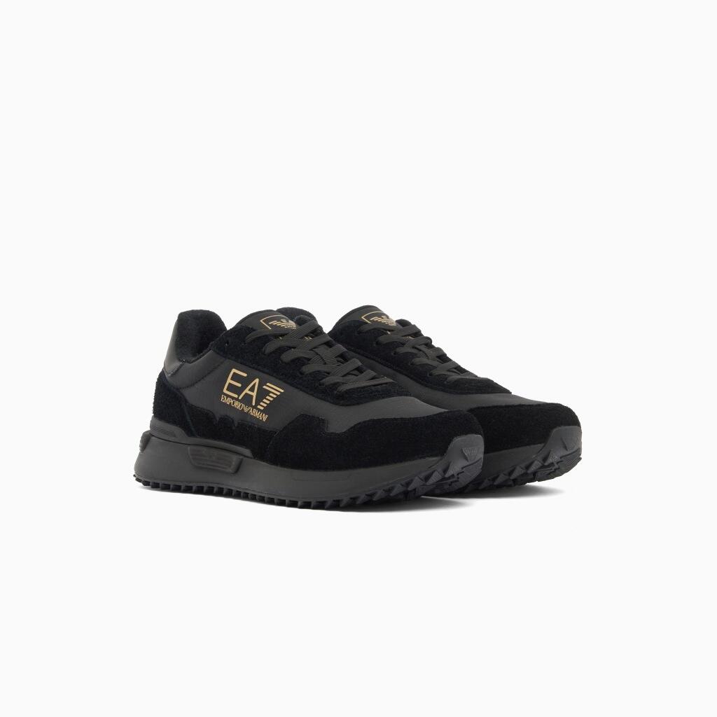 EA7 Tenisky By Emporio Armani Model 7x000380 Af1917 Barva černý