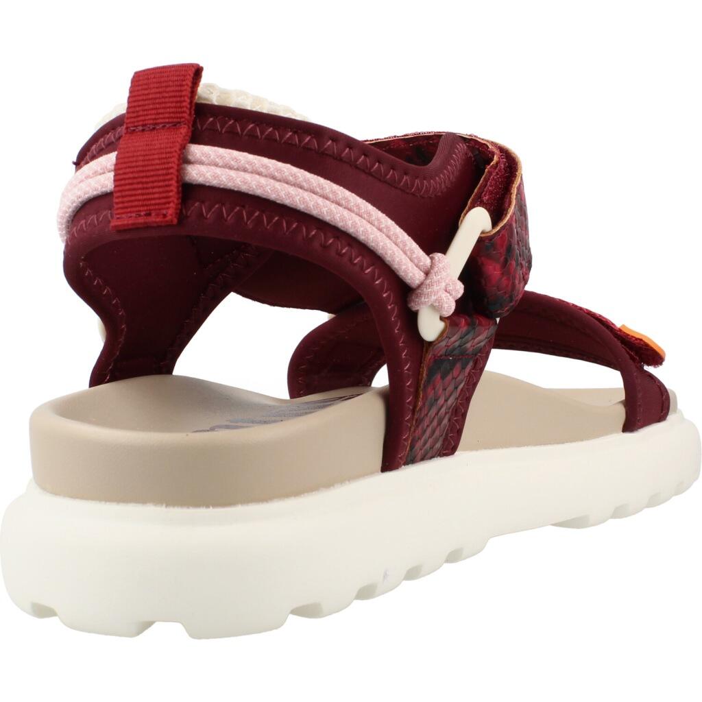 Sandali Piatte Donna MTNG Sunny Rosso 3/6