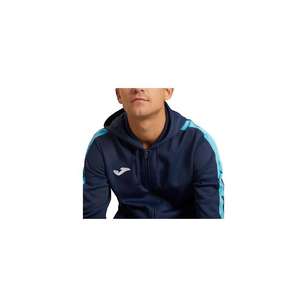 Chaqueta Con Capucha Fútbol Hombre Joma Olimpiada Marino 2/6