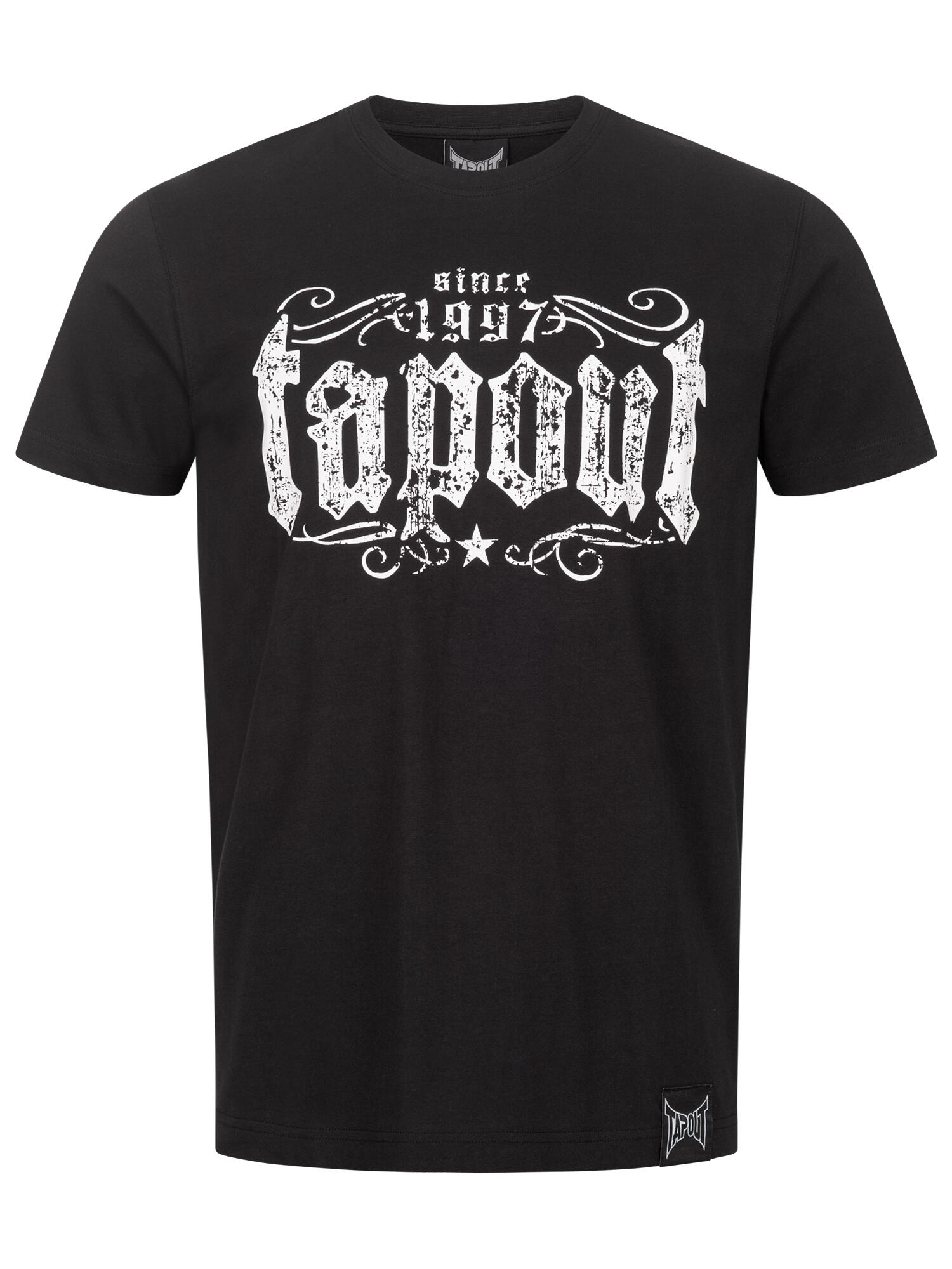 TAPOUT Herren T-Shirt normale Passform CRASHED 2/5