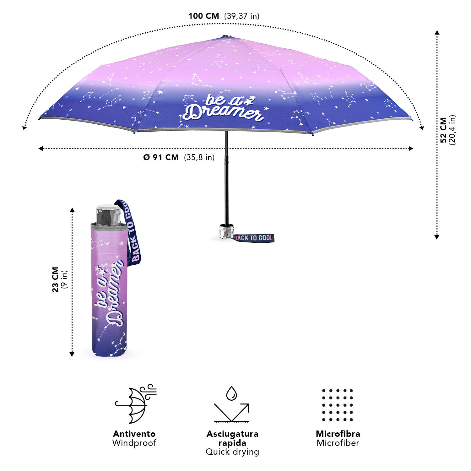 Ombrello Dreamer Manuale 3/7