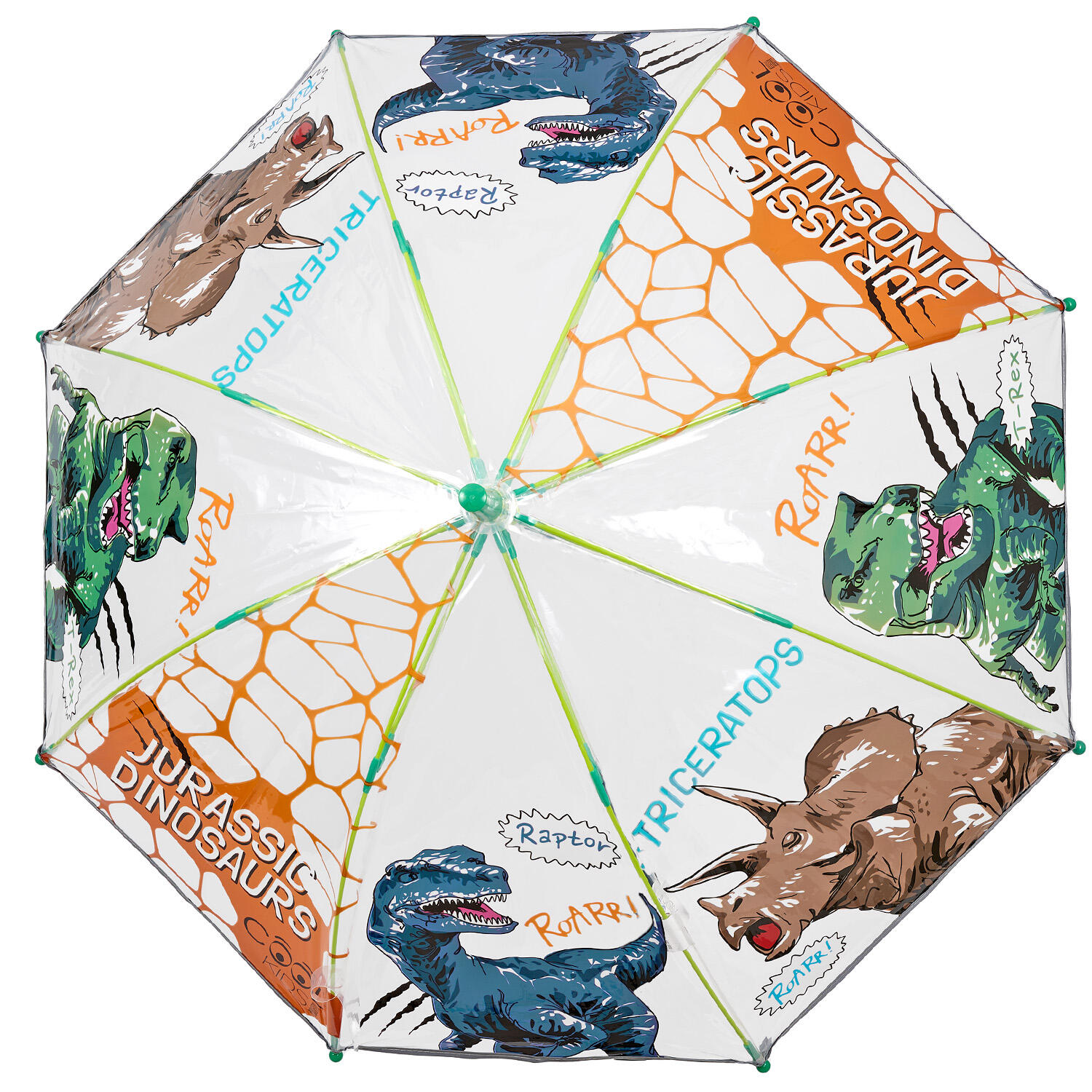 Ombrello Trasparente Dinosauri 6/6