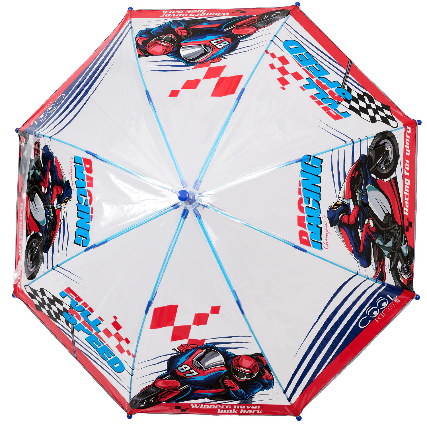 Ombrello Trasparente Racing 6/6