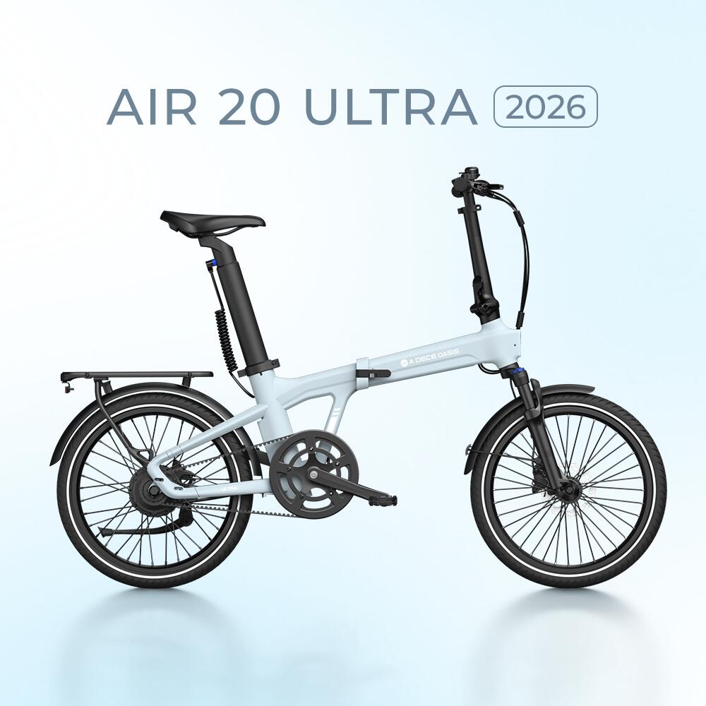 ADO Air20Ultra Opvouwbare Elektrische Fiets,EBike Riemaandrijving,Bafang-motor 6/7