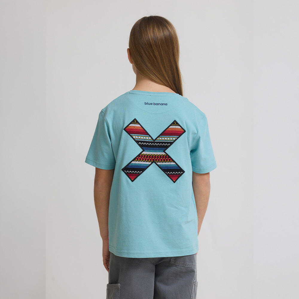 Camiseta Kids Blue Banana Acqua de Algodón 100% Orgánico 2/4