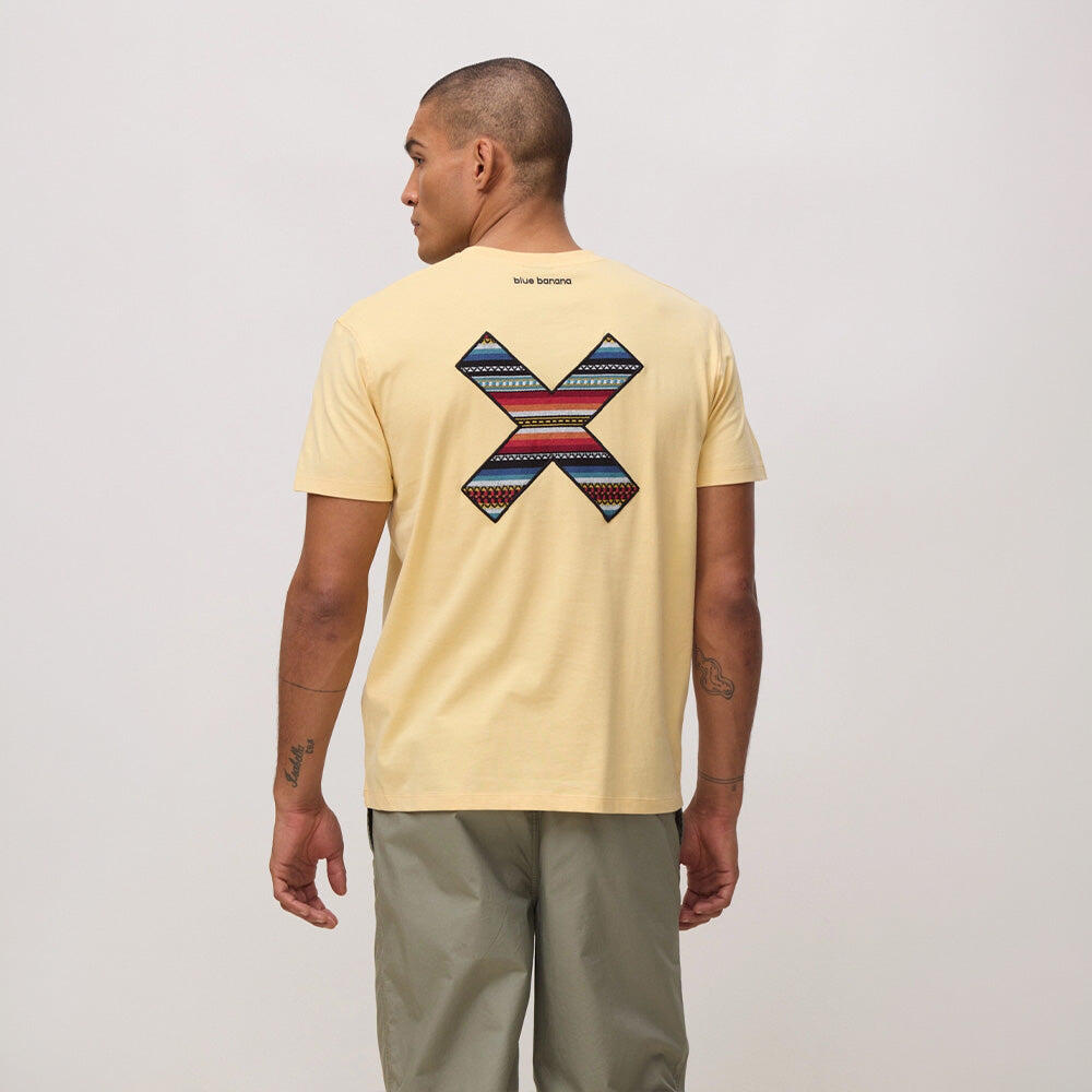 Camiseta Blue Banana Amarillo Claro de Algodón 100% Orgánico 2/7