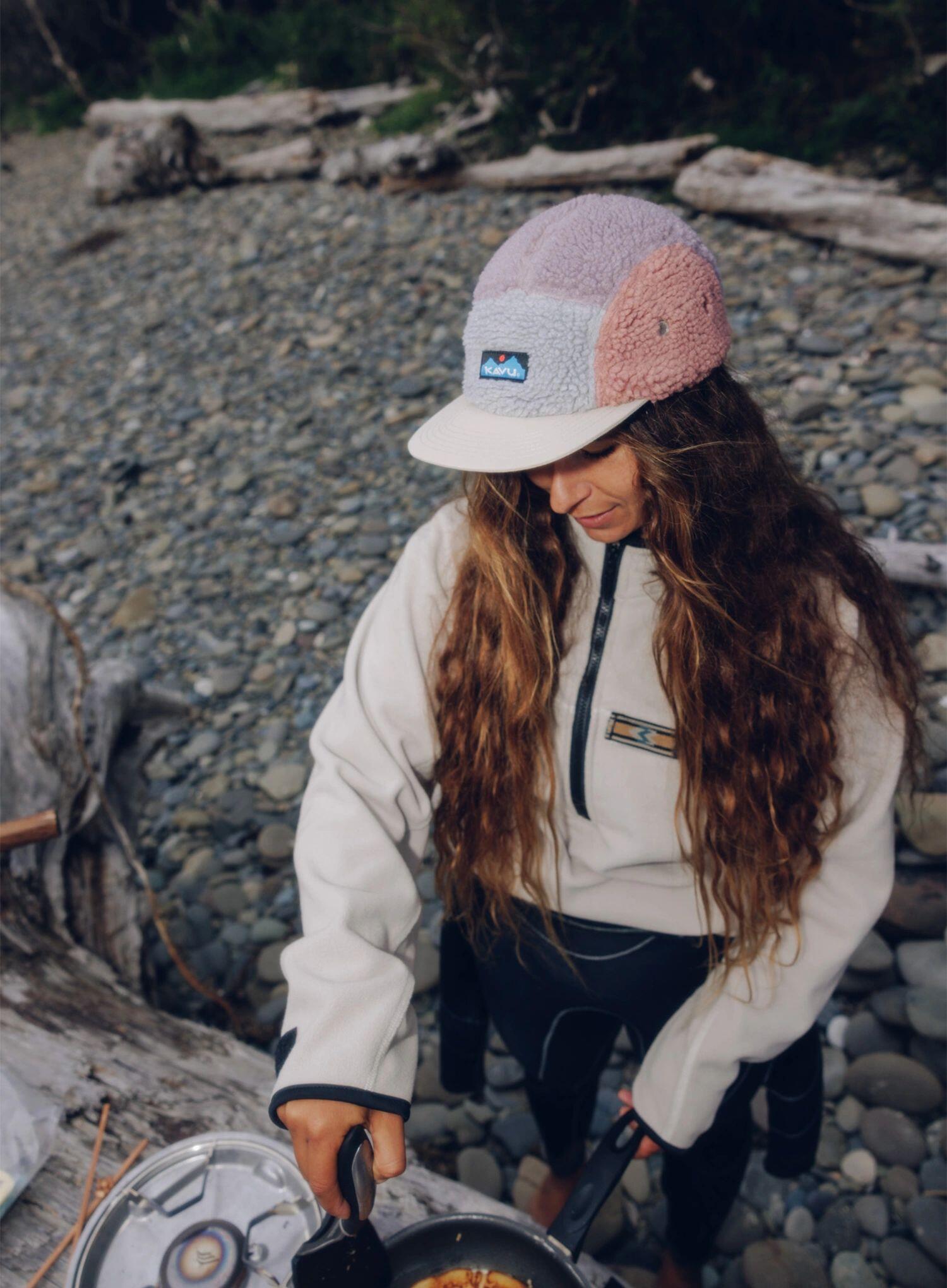 Czapka z daszkiem Kavu Fur Ball Camp - pastel moon 4/4