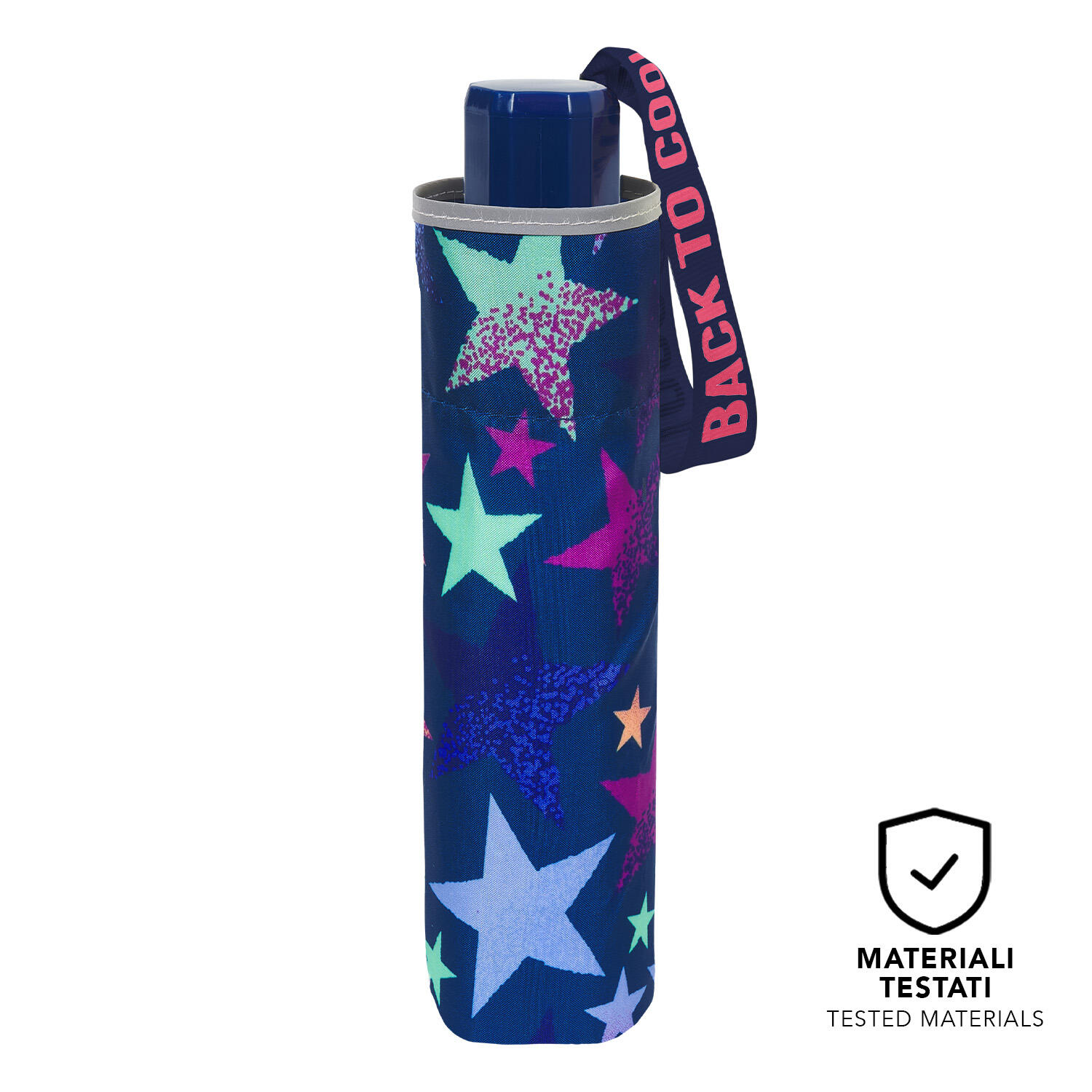 Ombrello Mini con Stelle Multicolore 5/7