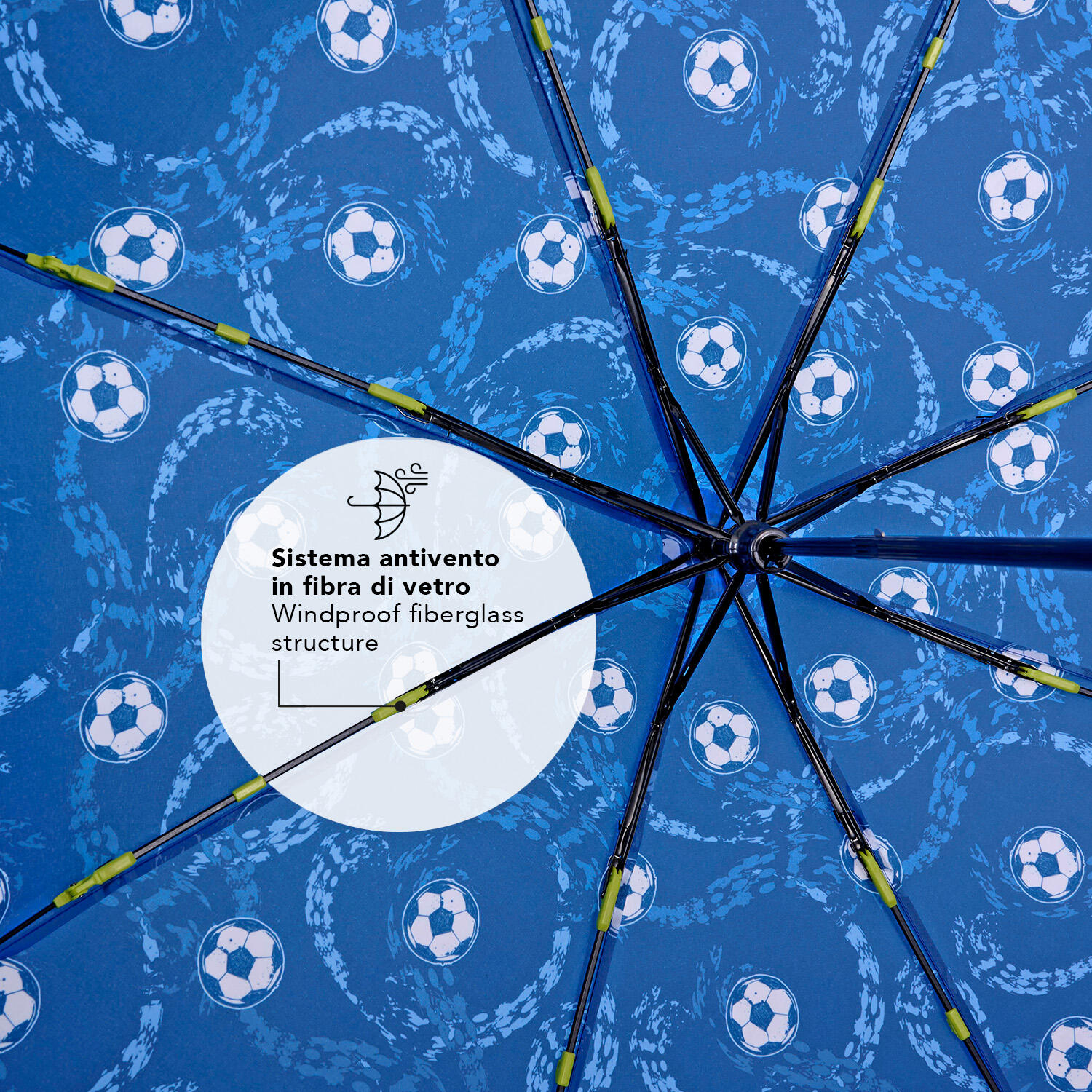 Ombrello Manuale Pallone da Calcio 4/7