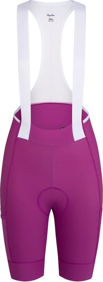 Botas hasta el muslo Rapha Brevet Element Violeta/Blanco, Mujer 3/4